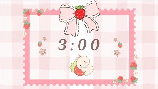 Famous Cute Pink Strawberry and Bunny 3 Minute Timer Net Worth
