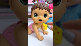 ASMR Unboxing Minnie Mouse &amp; Bebefinn Eating Corn &amp; Mushroom 🌽🍄 Toy | Satisfying Toy Sounds