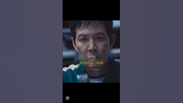 Squid Game and TOP 5 most intelligent characters #shorts #keşfet #squidgame