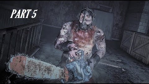 The Evil Within Walkthrough Gameplay Boss Chainsaw guy Part 5 PS4 No Commentary