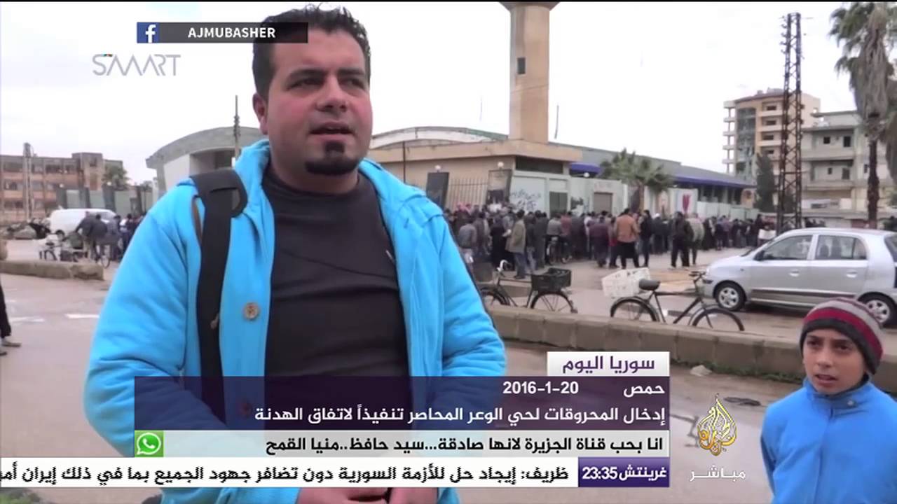 بعد معناه المحروقات تصل لحي الوعر المحاصر بحمص تنفيذاً لاتفاق الهدنة