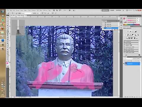 მეც შევღებე სტალინის ძეგლი