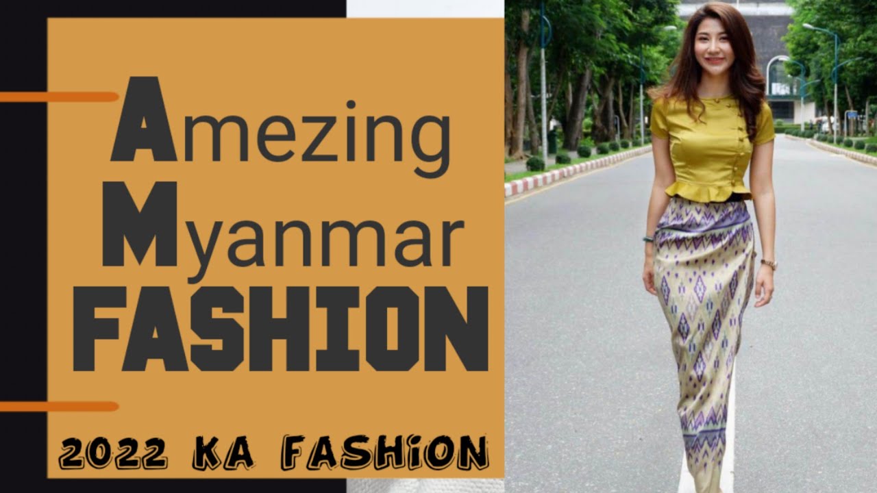 😱Amezing😱Myanmar Fashion Style//Unique dresses design/Stylish dresses/Fashion dress 