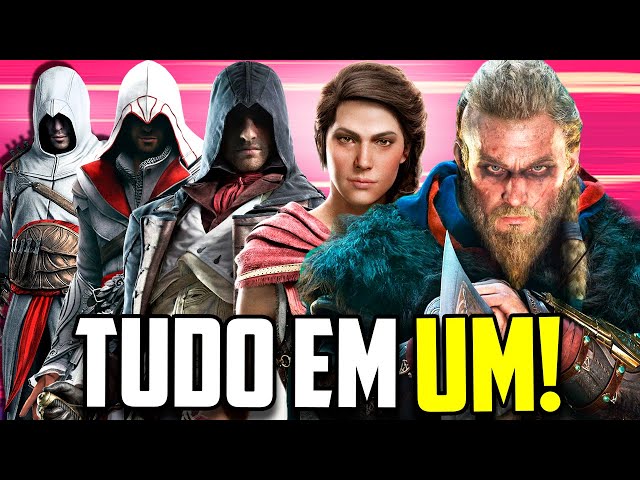 TODOS OS PROTAGONISTAS DE ASSASSIN'S CREED EM UM ÚNICO VÍDEO! – ft