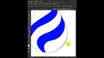 How to make a Stunning Gradient Water Drop - Illustrator - @mughal8graphics/Graphic Designer #viral