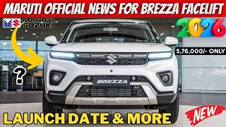 15 September कल होगी लॉन्च New Breeza 2026🇮🇳|| SUZUKI Breeza FACELIFT🔥|| ₹5.29 Lakh Price Book Now👌👌