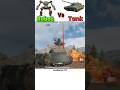 Robot Vs Tank Fight 💥 #bgmi #shorts
