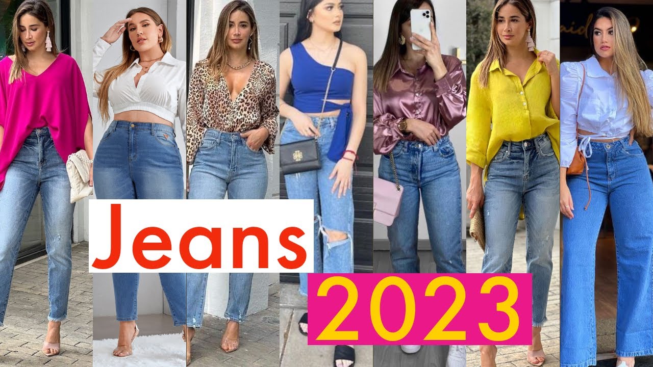 JEANS 2023 / OUTFIS CON JEANS DE MODA 2023/TENDENCIAS DE MODA