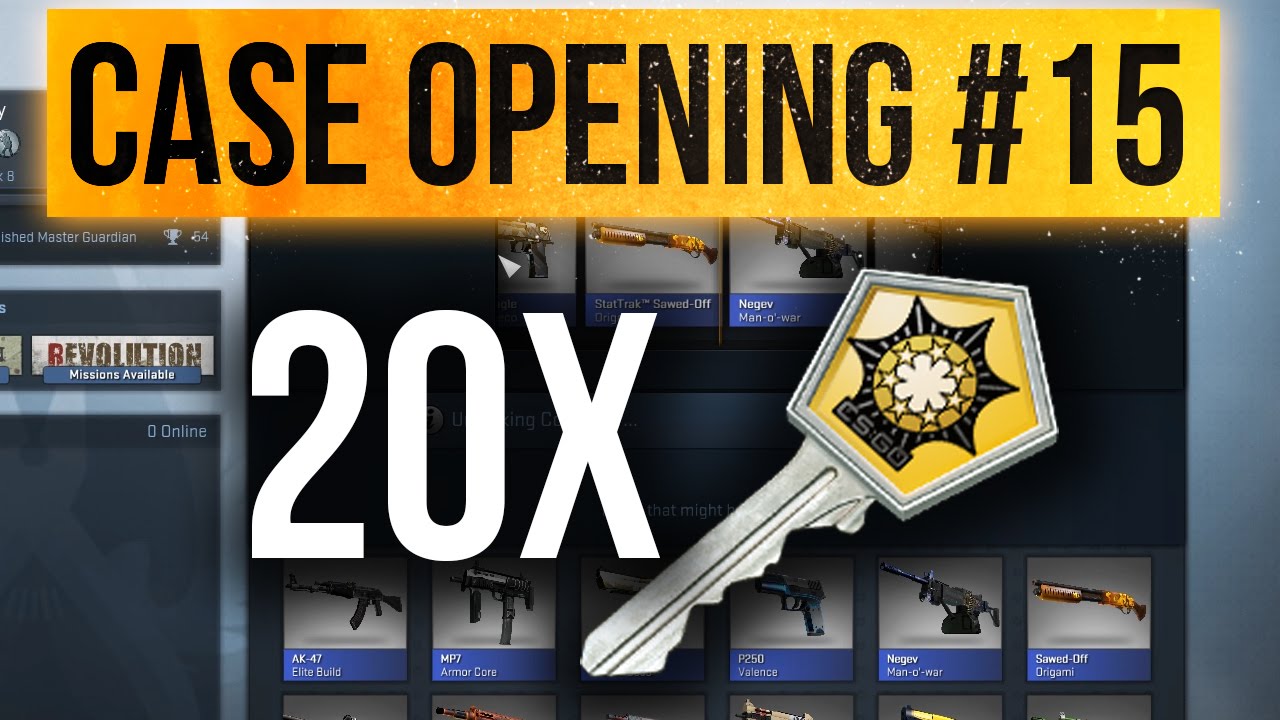 CS:GO Case Opening #15: Sonderfolge mit 20 Chroma 2 Cases - YouTube