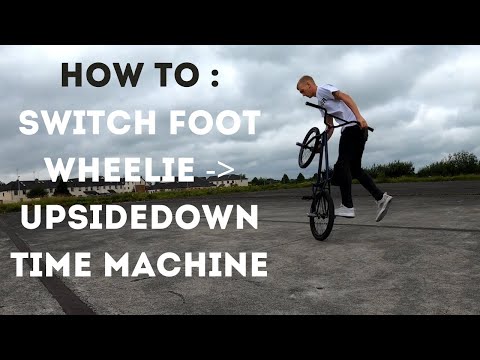 HOE Flatland BMX | Switchfoot Peg Wheelie - Upsidedown switch