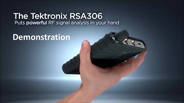 Tektronix RSA306 Realtime Spectrum Analyser Demonstration