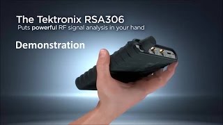 Tektronix RSA306 Realtime Spectrum Analyser Demonstration
