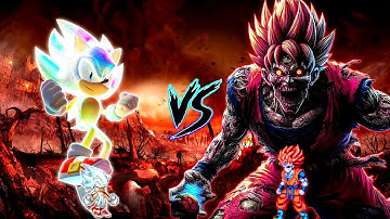 Sonic Chaos V4 JVL OP (all form) (New) VS Goku Terror Final OP in Jump Force Mugen