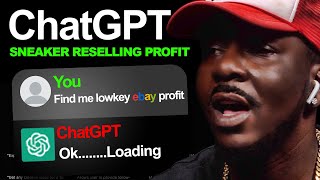 ChatGPT Secrets: Scrape eBay for Sneaker Reselling Profit  StepbyStep Guide