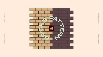 How to create bricks pattern - Adobe Illustrator Tutorial