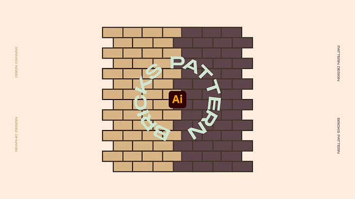How to create bricks pattern - Adobe Illustrator Tutorial