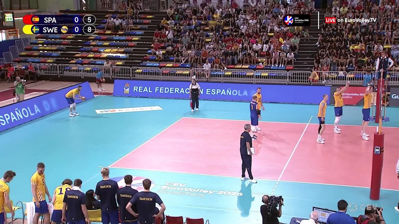 📺 Watch all European Volleyball matches Live on EuroVolley.TV 