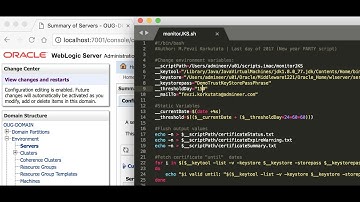 Monitoring Certificate Expiry Dates of a JAVA Keystore (.JKS) File in a WebLogic Domain