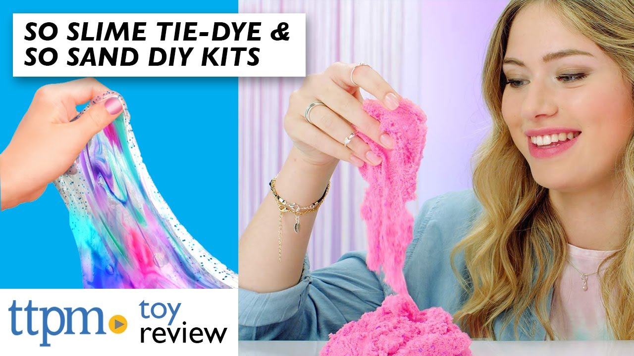 DIY Sand & Slime Tie Dye Combo Kit