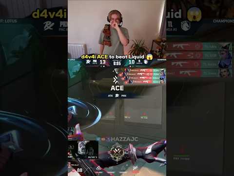 PRX d4v4i ACEs to beat Liquid #vct #valorant