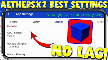{2025}🔥Aethersx2 Emulator Best Settings For All Android Phones | 60 FPS No Lag Setting For Aethersx2