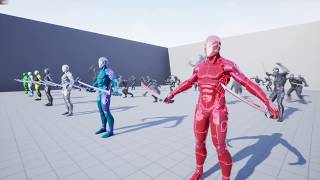 Cyborg Ninja Killer Video Presentation in UE4 screenshot 2