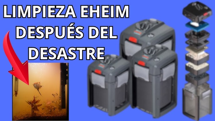 Manual de instrucciones del filtro externo para acuario EHEIM 2422