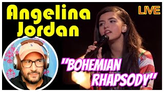 FIRST TIME HEARING │ Angelina Jordan │  "Bohemian Rhapsody" AGT 2020. "I Did Not Expect That!"