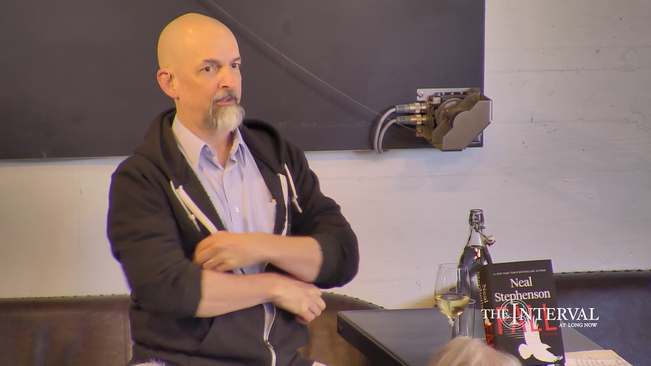 Turtles All The Way Down — Neal Stephenson at The Interval book talks cafe