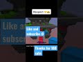 Minecraft bedwars clips respect earned #bedwars #minecraft #hypixel #hypixelbedwars