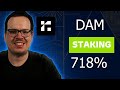 Stake DAM crypto 🚀 Earn Up to 718% APY by Staking Reservoir Coin | DAM COIN | DAM TOKEN