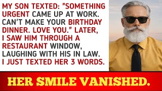My Son Ignored My Birthday for His In-Laws—So I Sent 3 Words That Left Him Speechless Guide