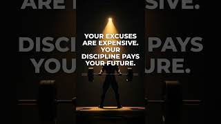Excuses cost you twice: time now, regret later. Discipline is the payment plan for your fu…