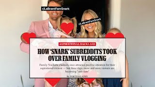 Snark Subreddits Took Over Family Vlogging