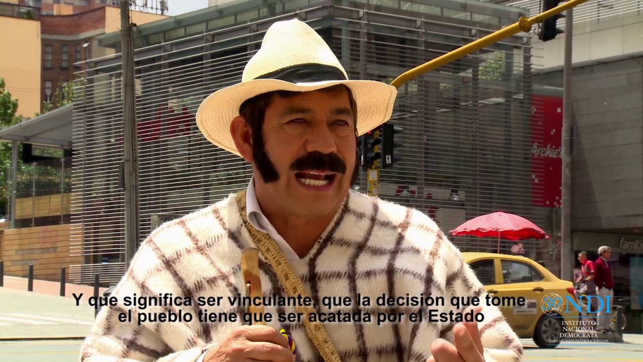 Pacífico Cabrera y Colombianita hacen pedagogía sobre el plebiscito