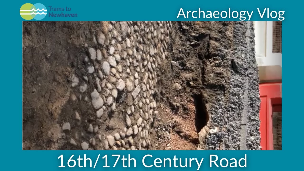 Discovery of 16th/17th Century Road - Constitution Street, Leith