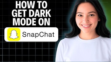 How to Get Dark Mode on Snapchat (Android/iOS) 2025 (Step by Step)