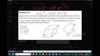 Maths Competition solution explained without calculations 2023 AIME I Q13 Guide