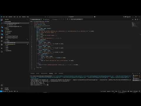 Task 2 Simple Calculator