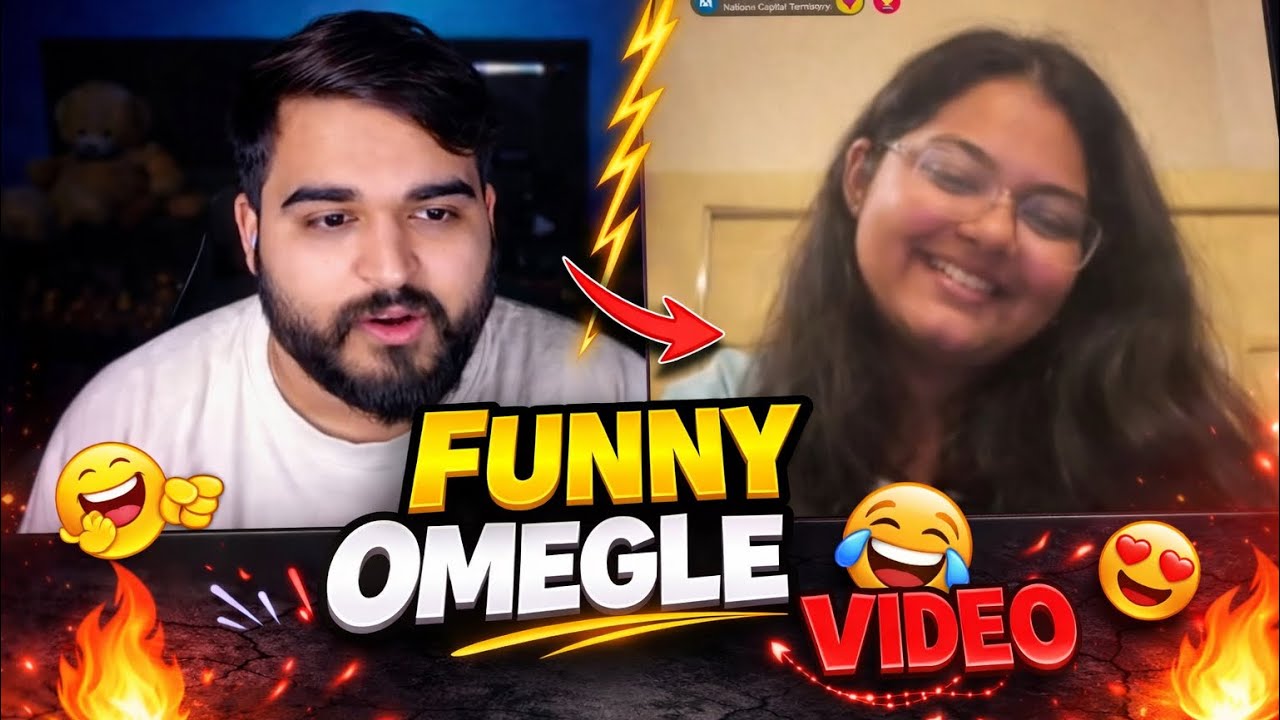Funny Omegle video 🔥with 😍Darpan on Monkey❤️ app with cutest girl ❤️@darpan_is_live 