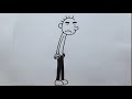 How to draw Rodrick ✏️ From Diary of a Wimpy Kid