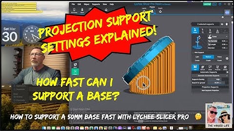 Hobby Project 24: Build supports on miniature base fast with Lychee Slicer Pro? Details & Settings!