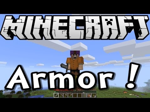 Video: How To Make Armor In Minecraft