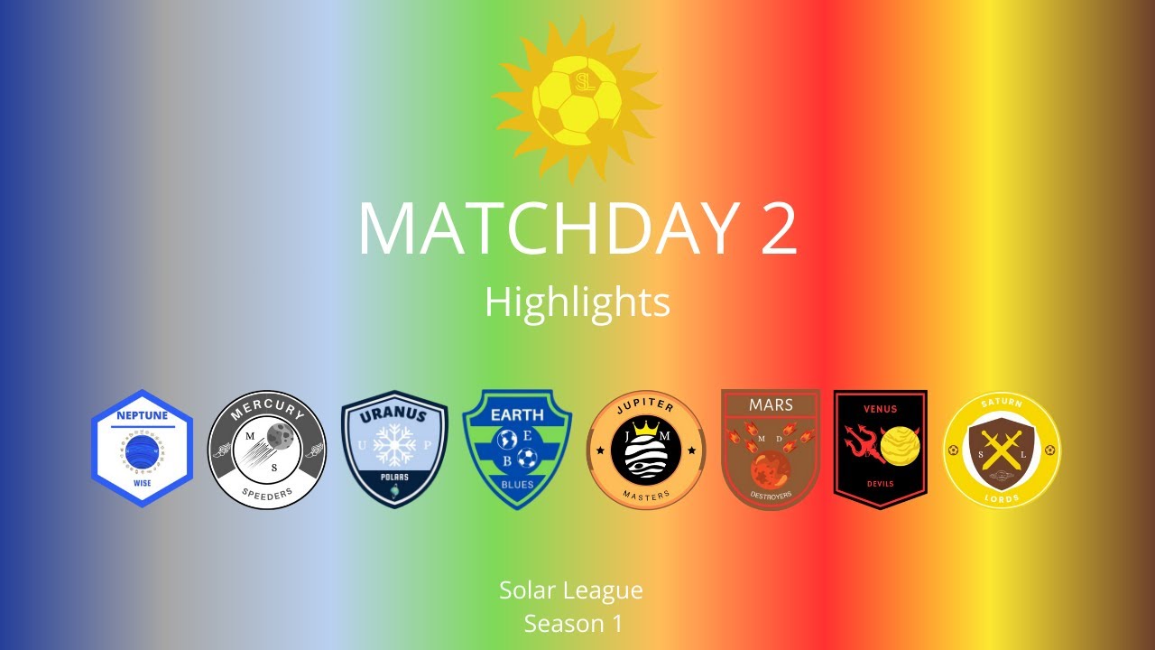 Solar League Season 1 Matchday 2 Highlights (Planets Conference)