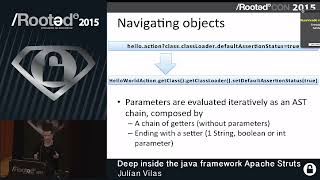 Julian Vilas   Deep inside the Java framework Apache Struts