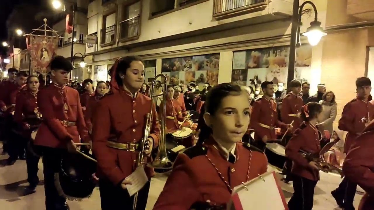 Procesión del Silencio y recogida Cristo de la Sangre 📯Paso Encarnado 📯(Lorca) 2022