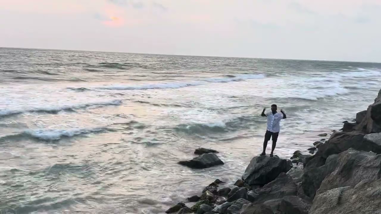 Kappil Beach (Sunset) Kerala & Kanniyakumari (Sunset Point) Tamil Nadu 