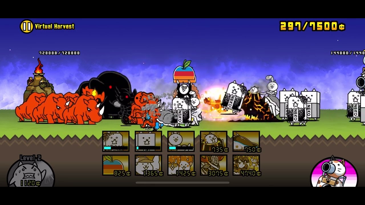 The Battle Cats - Virtual Harvest (3 Star)