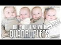 DAILY ROUTINE FOR LARGE FAMILY OF 11 WITH QUADRUPLETS! | TFYV #75