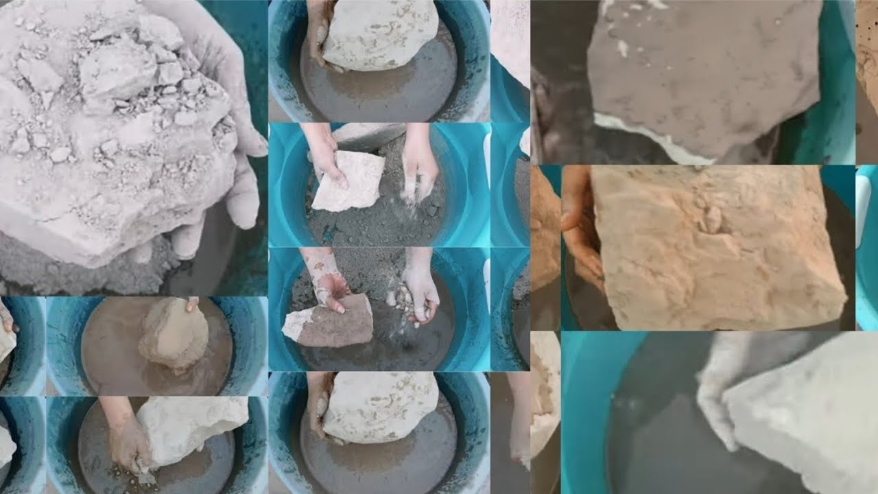 Mazedar Reused Cement Water Crumbling 🤤🤤 Mouthwatering Crumbling 🤤😍